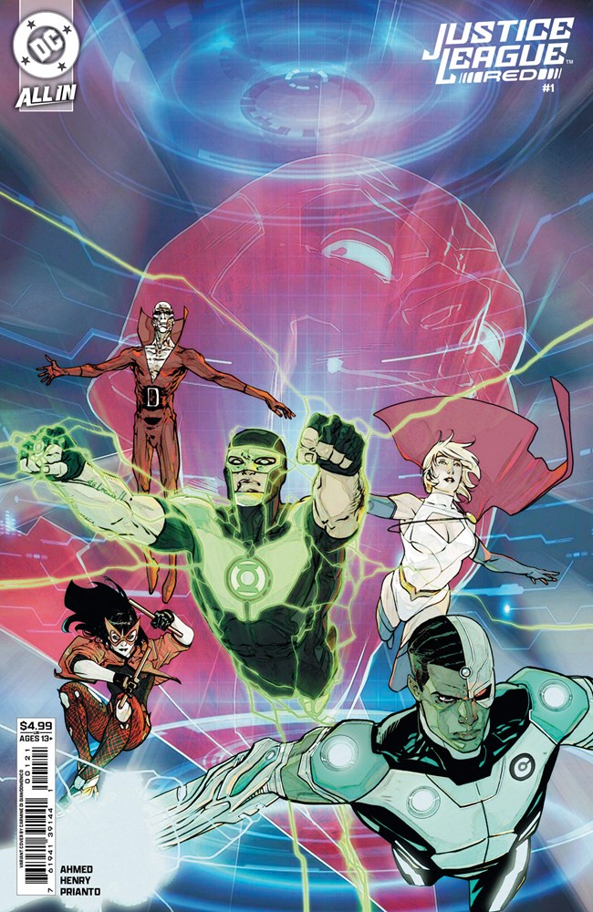 Justice League Red #1B