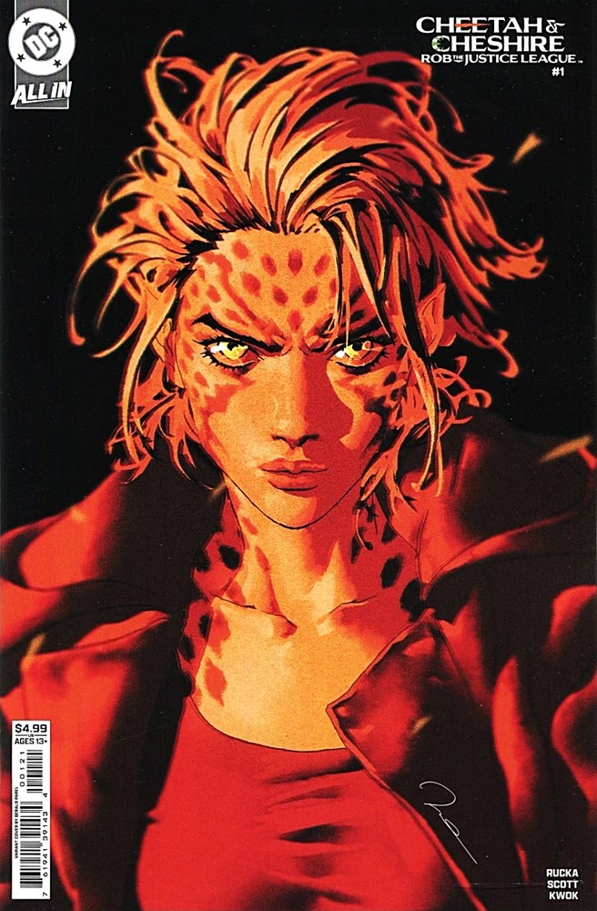 Cheetah And Cheshire Rob The Justice League #1B