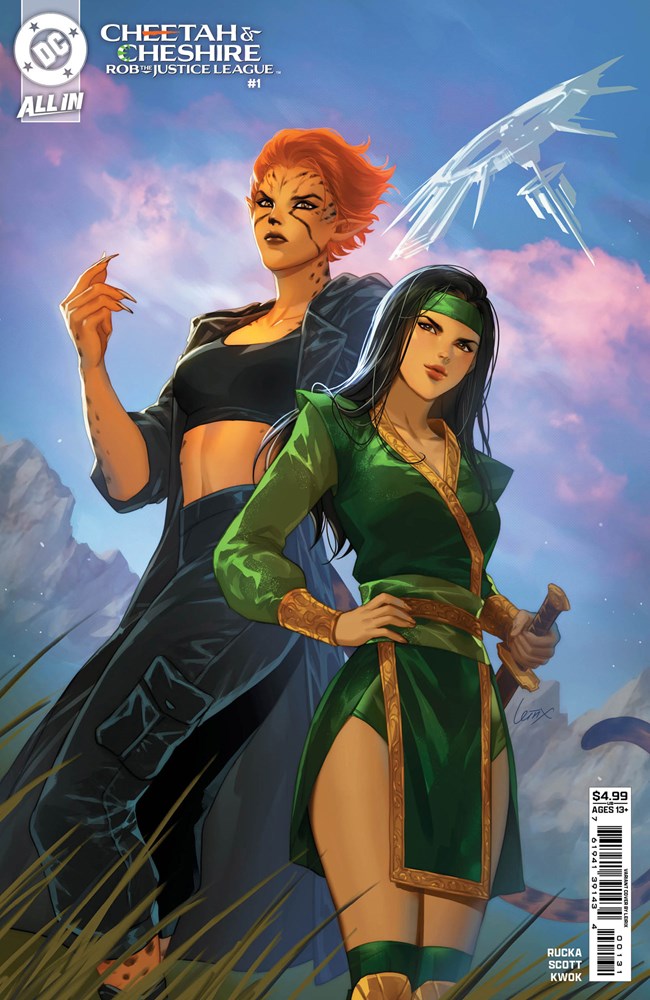 Cheetah And Cheshire Rob The Justice League #1C
