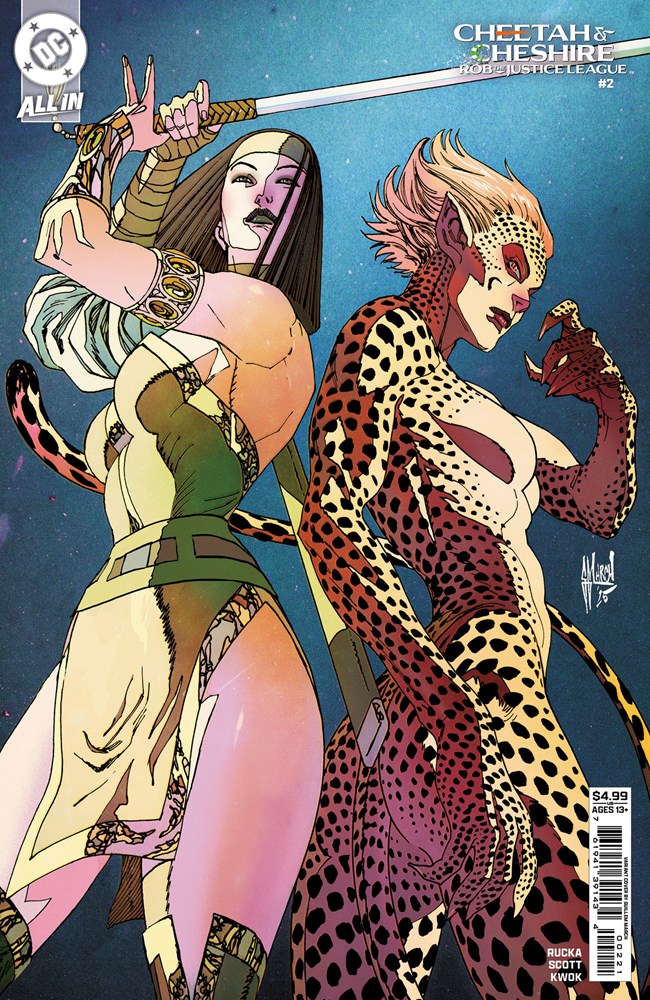 Cheetah And Cheshire Rob The Justice League #2C