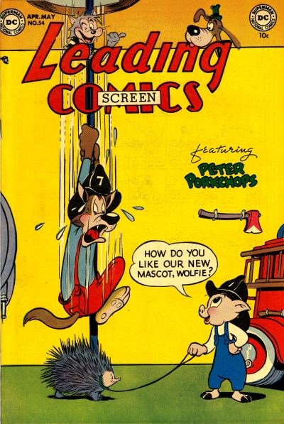 LEADING SCREEN COMICS #54