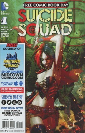 FCBD 2016: SUICIDE SQUAD #1-MID