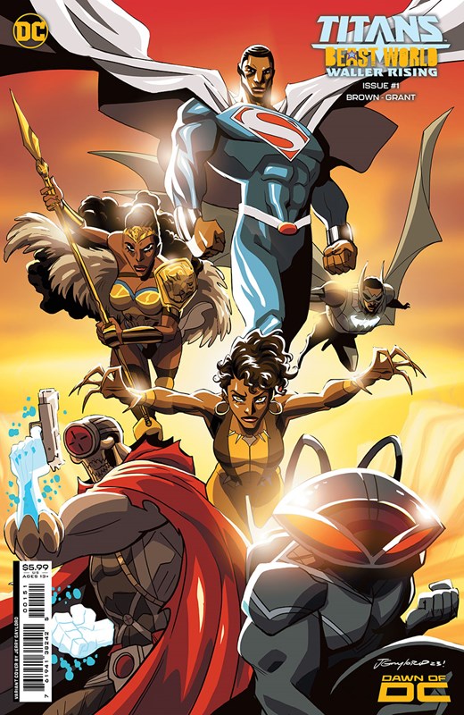 TITANS: BEAST WORLD - WALLER RISING #1C