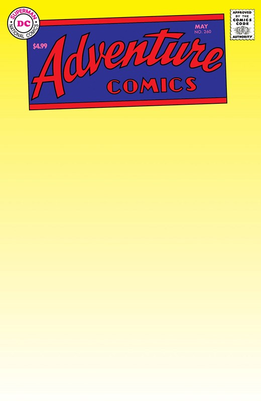 ADVENTURE COMICS: FACSIMILE EDITION #260B