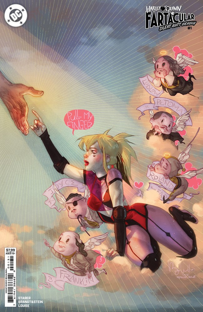 Harley Quinn Fartacular Silent Butt Deadly #1C