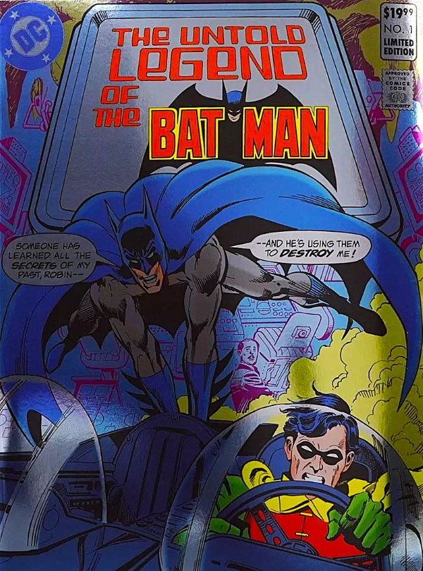 LIMITED EDITION THE UNTOLD LEGEND OF BATMAN FACSIMILE #1B