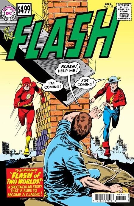 THE FLASH: FACSIMILE EDITION #123C