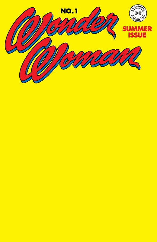 WONDER WOMAN: FACSIMILE EDITION #1B