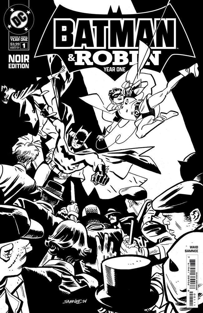 Batman And Robin Year One Noir Edition #1