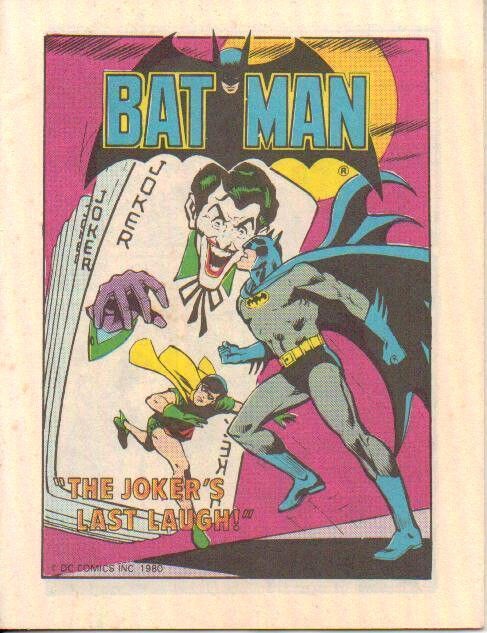 BATMAN: THE JOKER'S LAST LAUGH #nn (1)