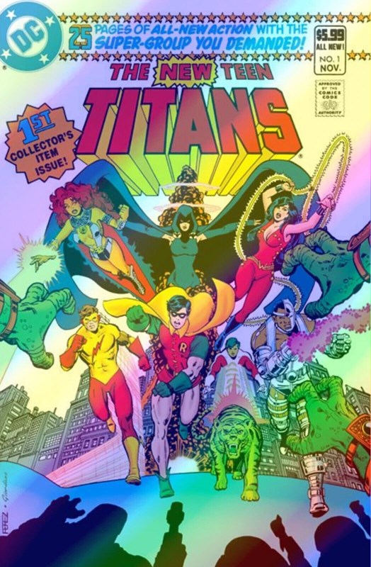NEW TEEN TITANS: FACSIMILE EDITION #1C
