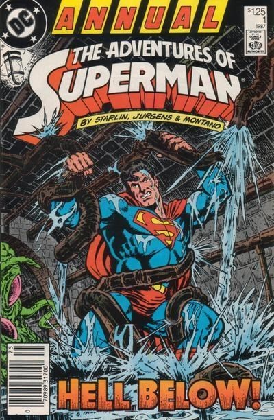 ADVENTURES OF SUPERMAN ANNUAL #1B