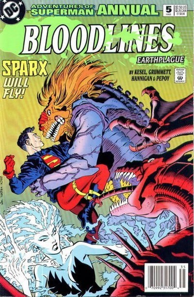 ADVENTURES OF SUPERMAN ANNUAL #5B