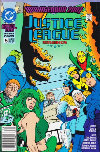 JUSTICE LEAGUE AMERICA ANNUAL #5B