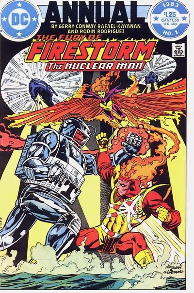 FURY OF FIRESTORM ANNUAL #1