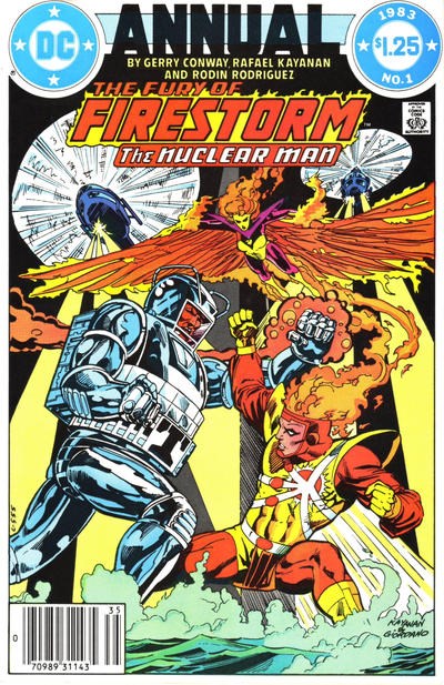 FURY OF FIRESTORM ANNUAL #1B