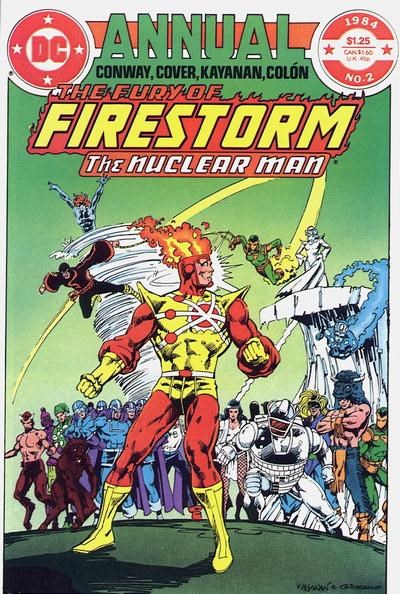 FURY OF FIRESTORM ANNUAL #2