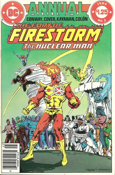 FURY OF FIRESTORM ANNUAL #2B