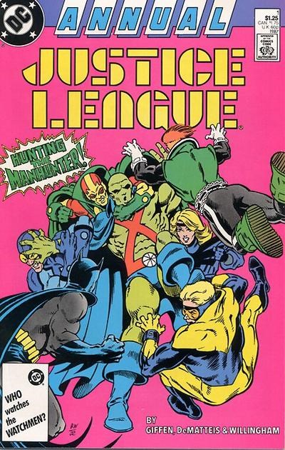 JUSTICE LEAGUE ANNUAL #1