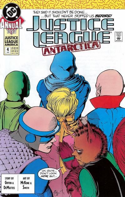 JUSTICE LEAGUE ANNUAL #4