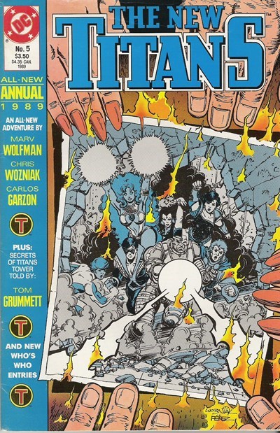 THE NEW TITANS ANNUAL #5