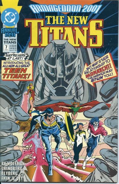 THE NEW TITANS ANNUAL #7