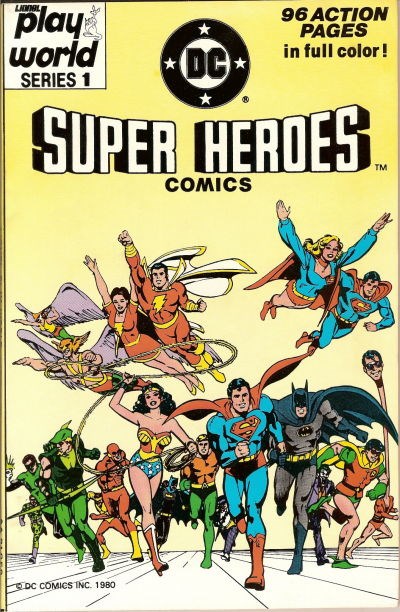 LIONEL PLAYWORLD SUPER HEROES COMICS #1