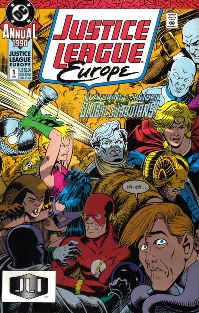 JUSTICE LEAGUE EUROPE ANNUAL #1