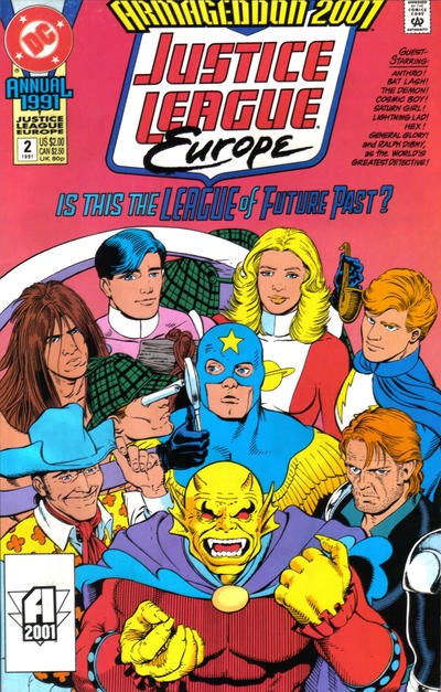 JUSTICE LEAGUE EUROPE ANNUAL #2