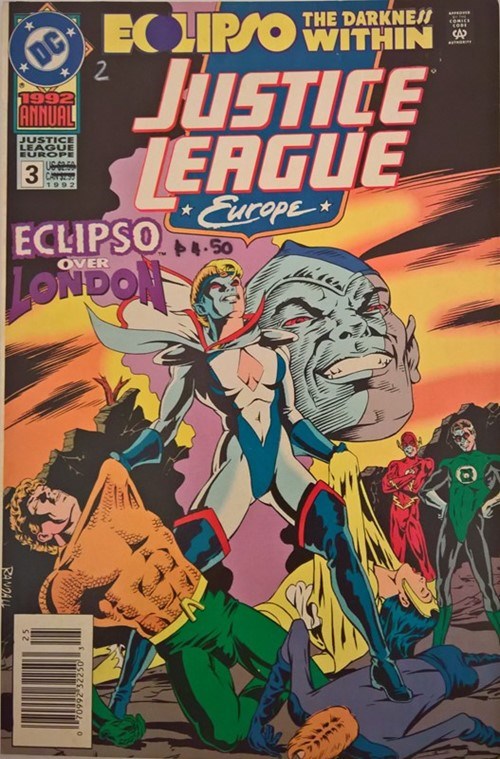 JUSTICE LEAGUE EUROPE ANNUAL #3B