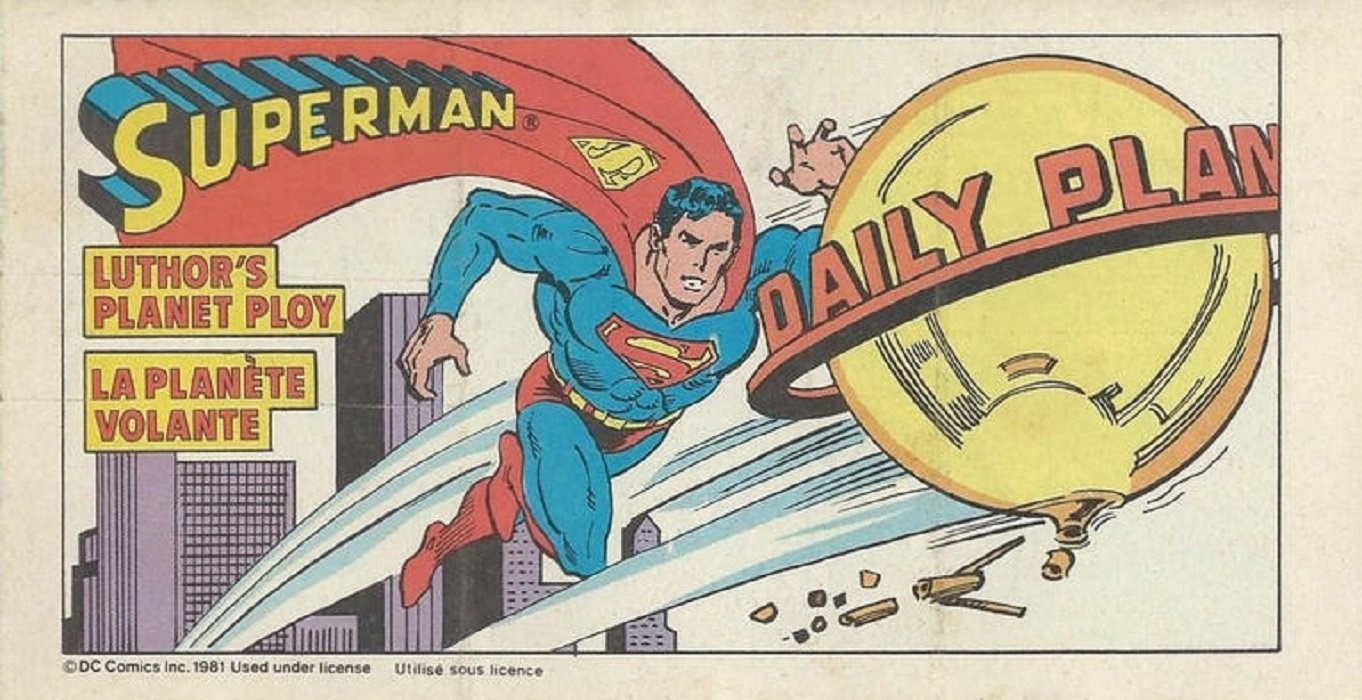 SUPERMAN: LUTHOR'S PLANET PLOY #nn