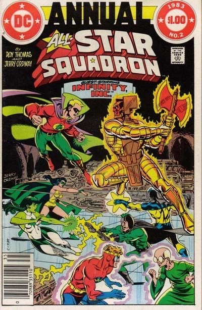 ALL-STAR SQUADRON ANNUAL #2B
