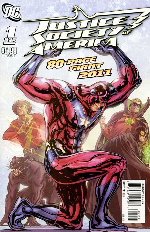 JUSTICE SOCIETY OF AMERICA 80-PAGE GIANT 2011 #1