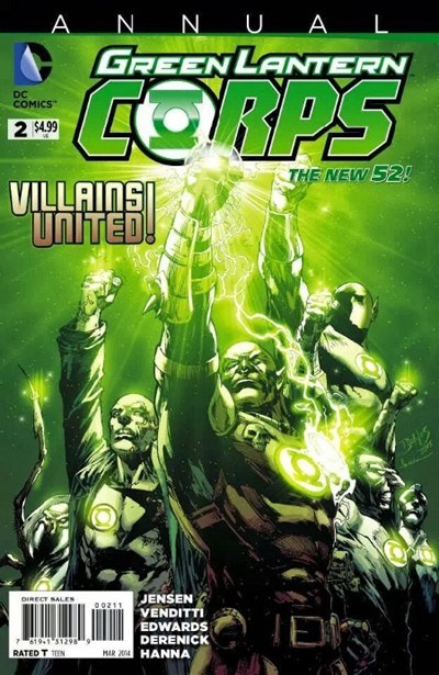 THE GREEN LANTERN CORPS ANNUAL #2