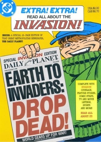 DAILY PLANET INVASION! EXTRA #nn