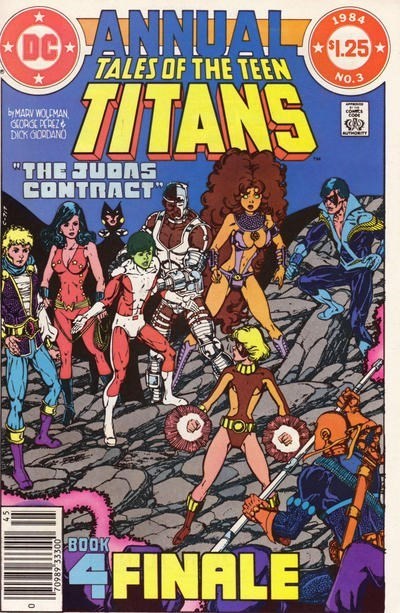TALES OF THE TEEN TITANS ANNUAL #3B