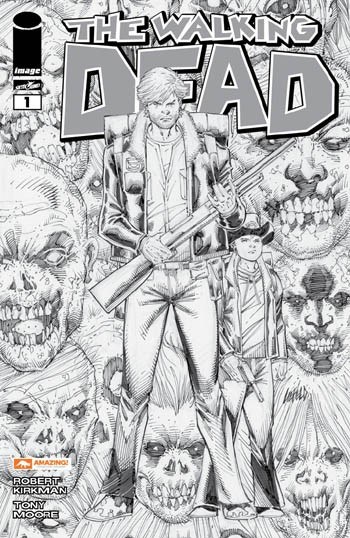 THE WALKING DEAD #1-AACC-B