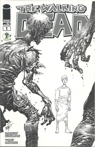 THE WALKING DEAD #1-ECCC-B