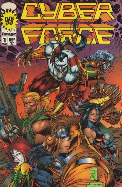 CYBERFORCE #1-2nd