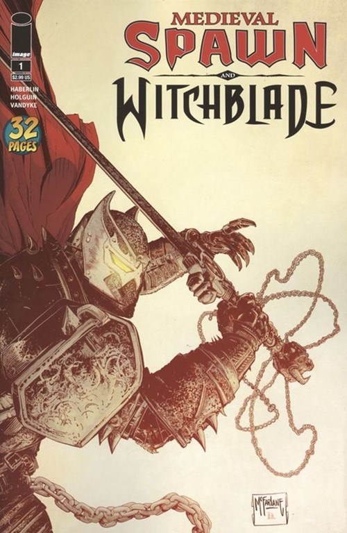 MEDIEVAL SPAWN / WITCHBLADE #1B
