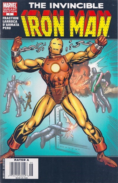 INVINCIBLE IRON MAN #1-BANDN