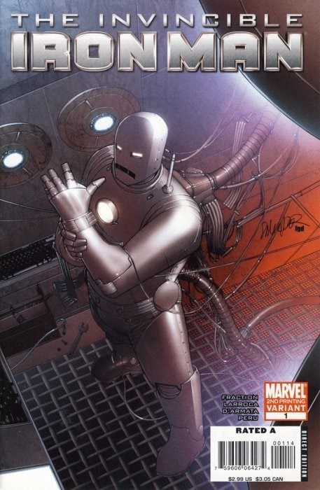 INVINCIBLE IRON MAN #1-2nd