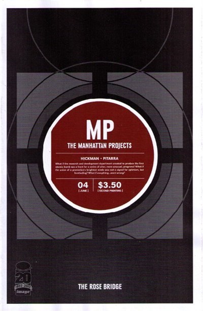 MANHATTAN PROJECTS #4-2nd