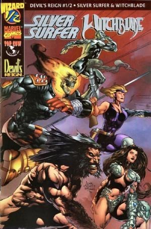 DEVIL'S REIGN 1/2: SILVER SURFER / WITCHBLADE #0.5