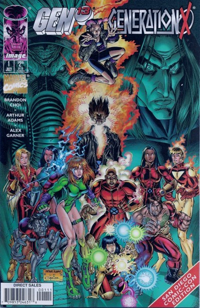 GEN 13/GENERATION X #1-SDCC-E