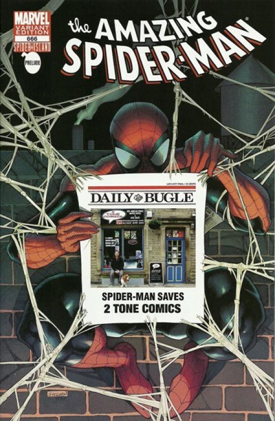 THE AMAZING SPIDER-MAN #666-2TONE