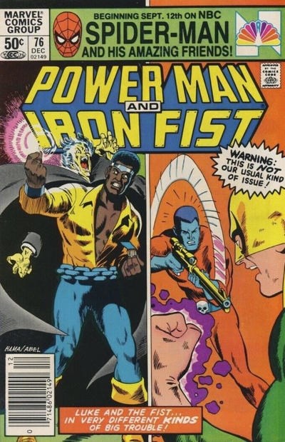POWER MAN AND IRON FIST #76B
