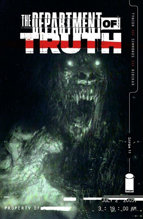 THE DEPARTMENT OF TRUTH #11-SSCO