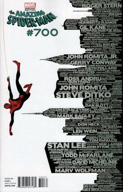 THE AMAZING SPIDER-MAN #700D