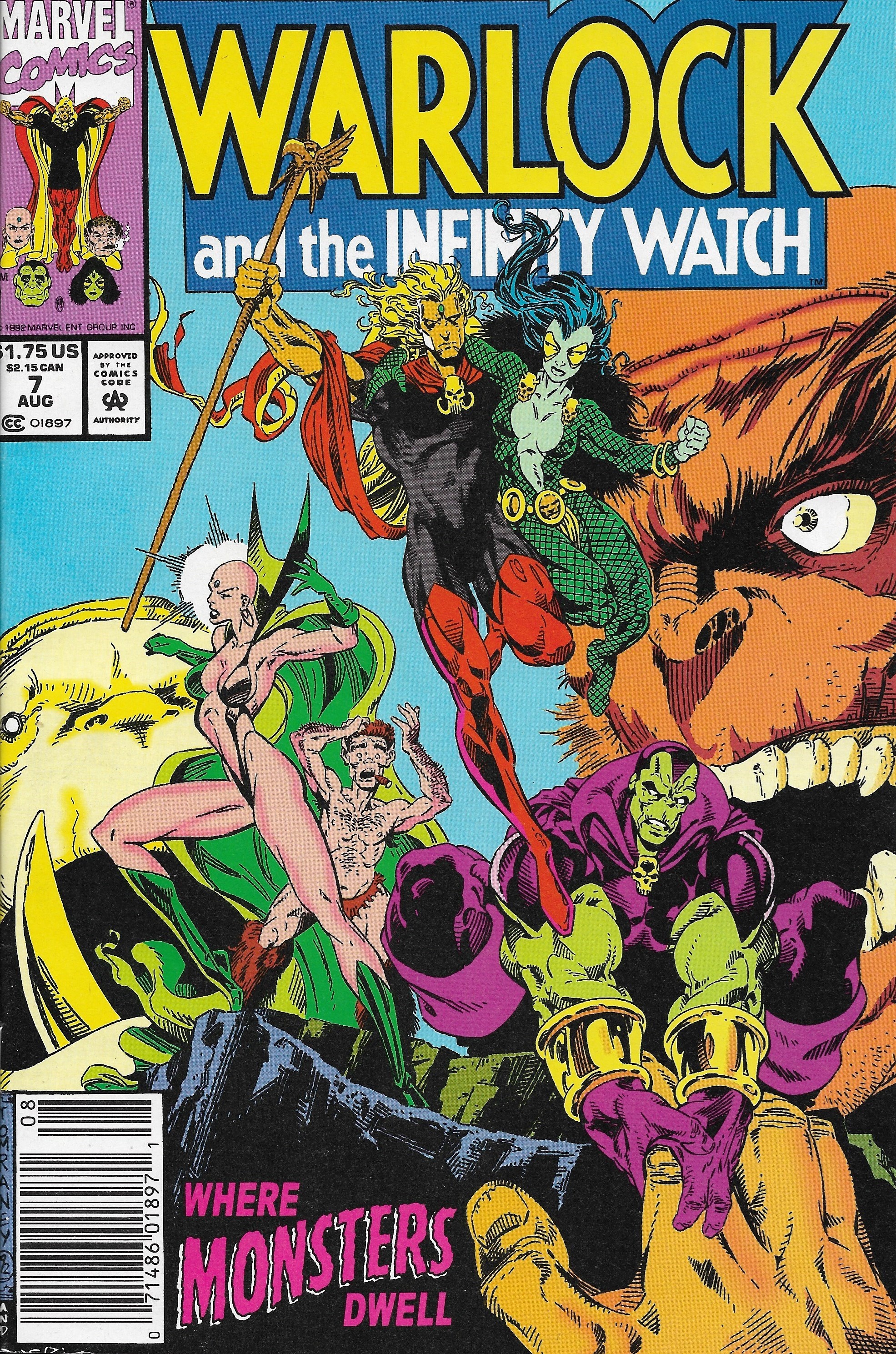 WARLOCK AND THE INFINITY WATCH #7B